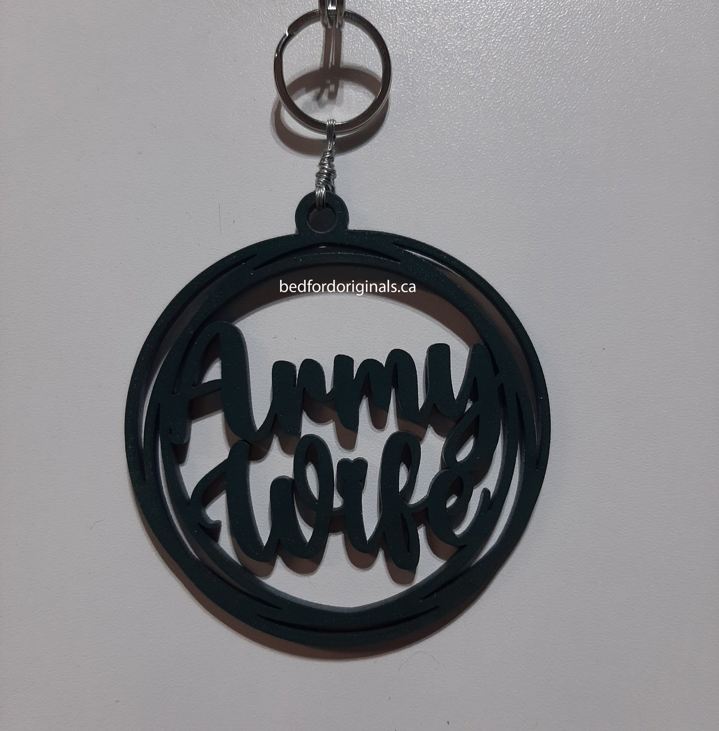 Canadian Forces Services Wife Hangers and Keychains