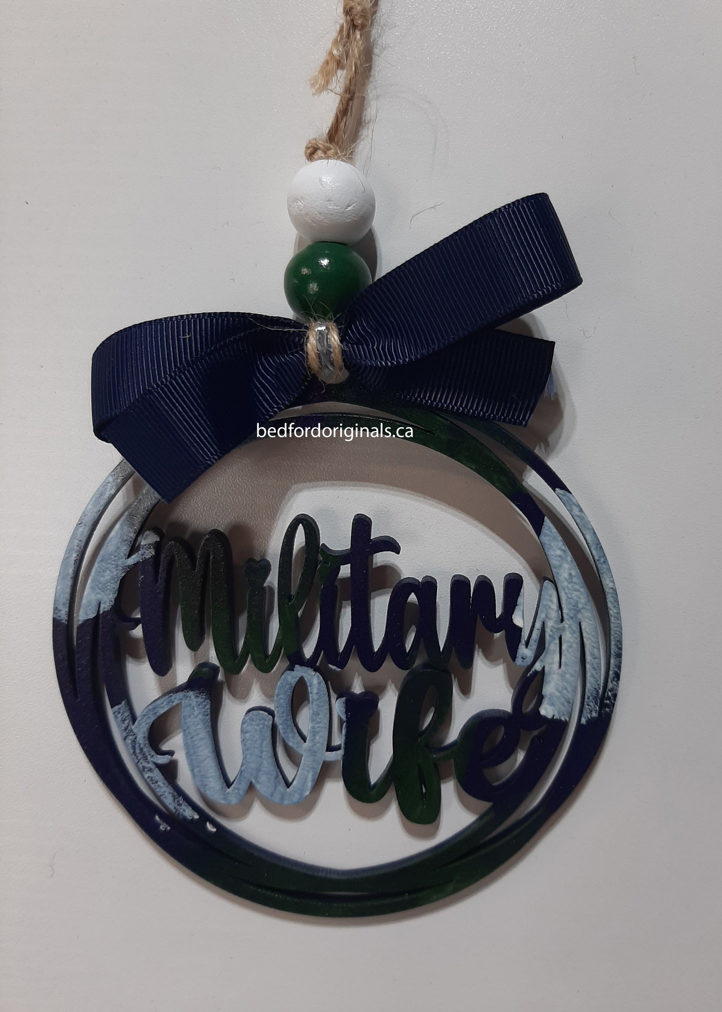 Canadian Forces Services Wife Hangers and Keychains