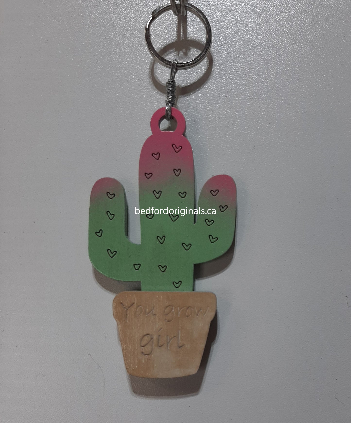 Cactus Hangers and Keychains