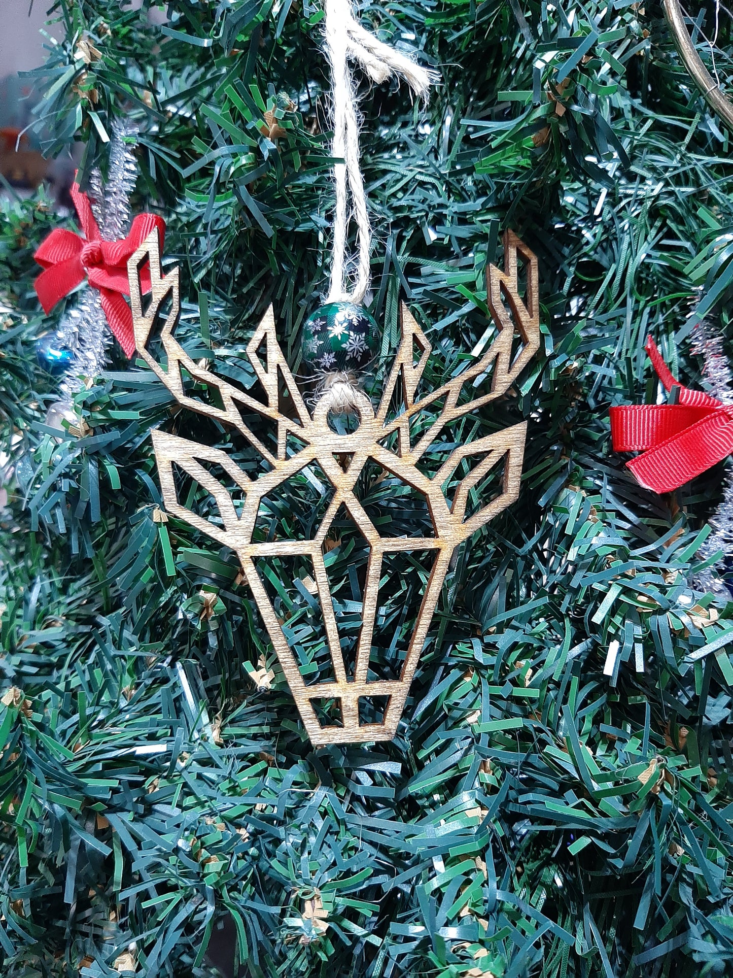 Geometric Animal Ornament