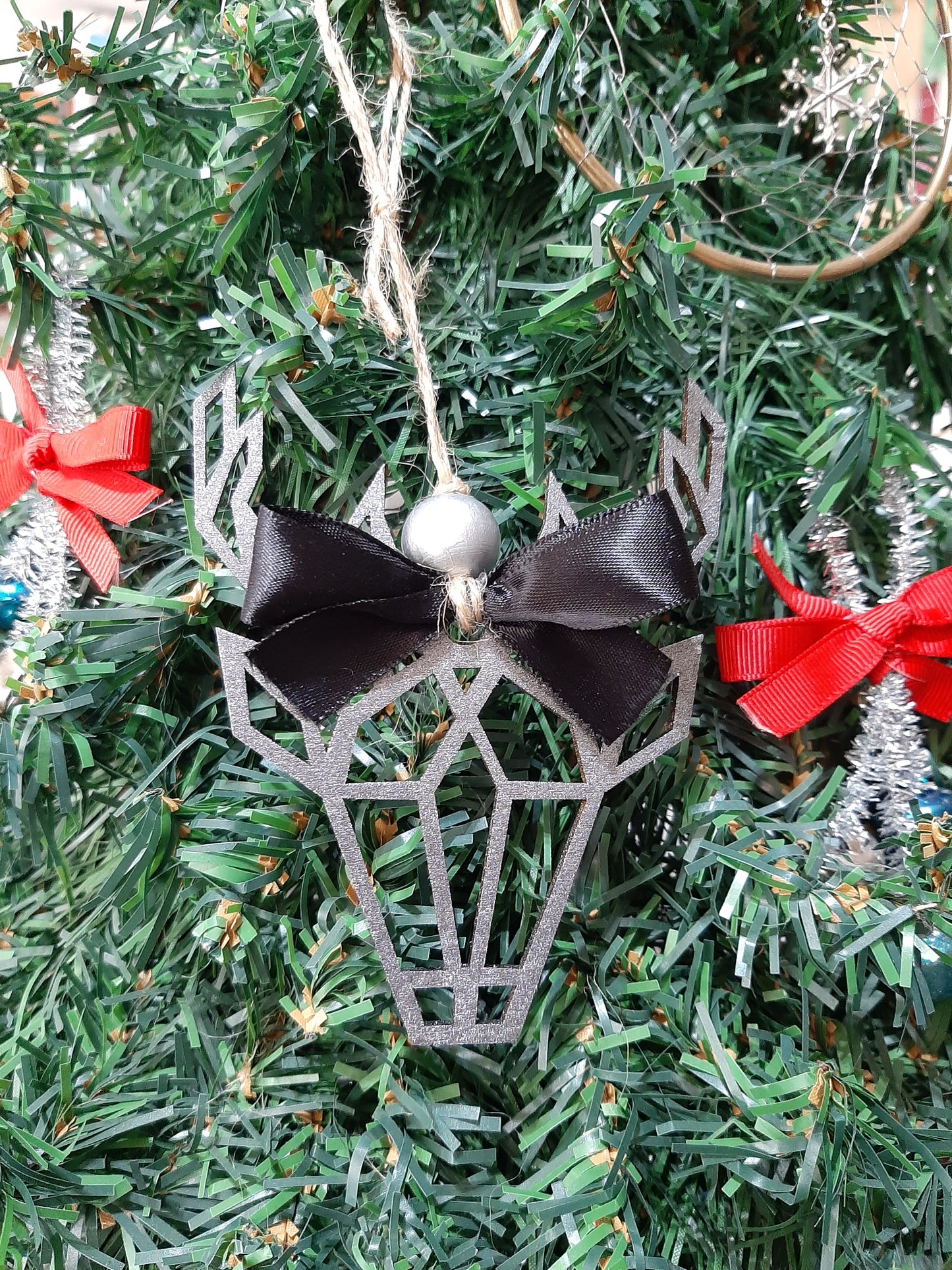 Geometric Animal Ornament