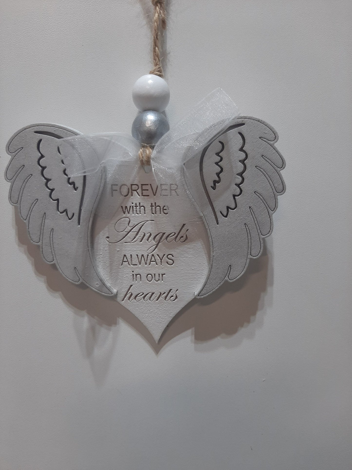 Loved One Memory Wings - Car Hanger