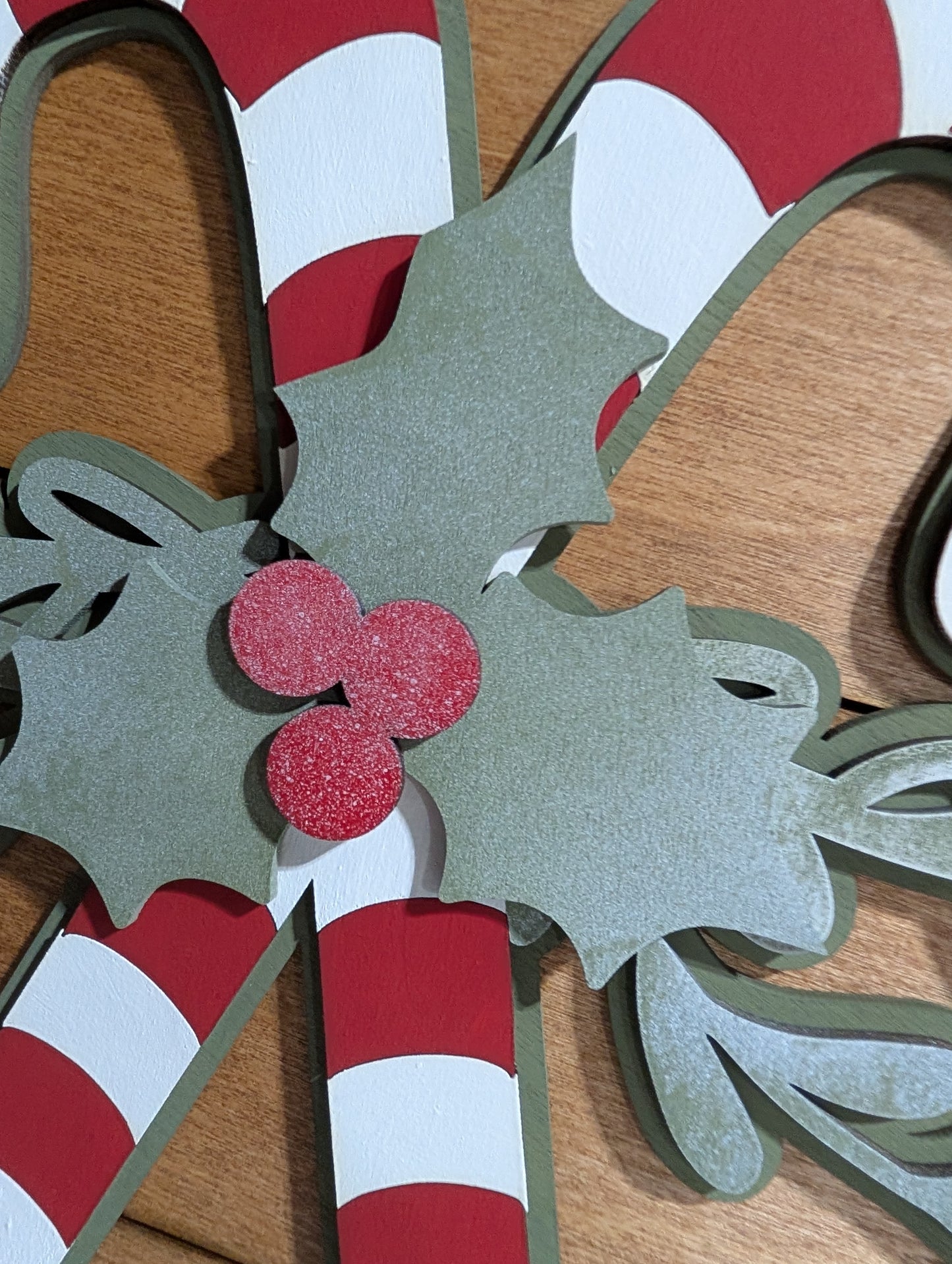 Kris Kringle Candy Cane Decor