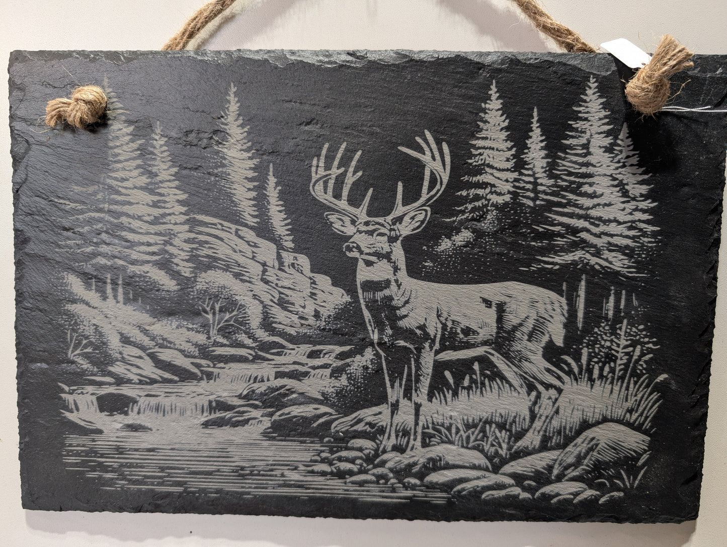 Engraved Slate Wall Hanging