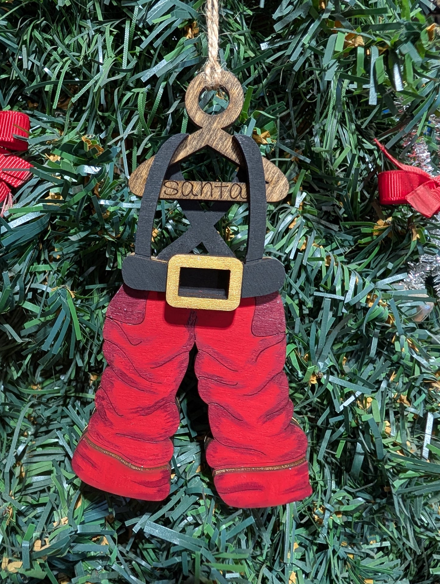 Santa Outfit Ornaments