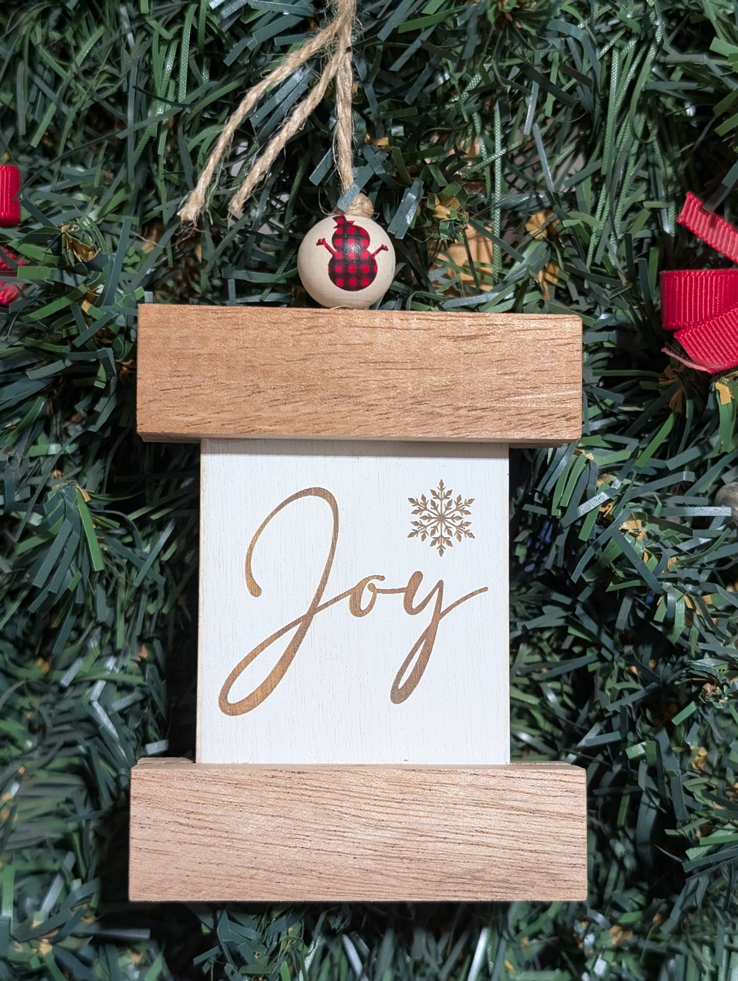 Winter Banner Ornament