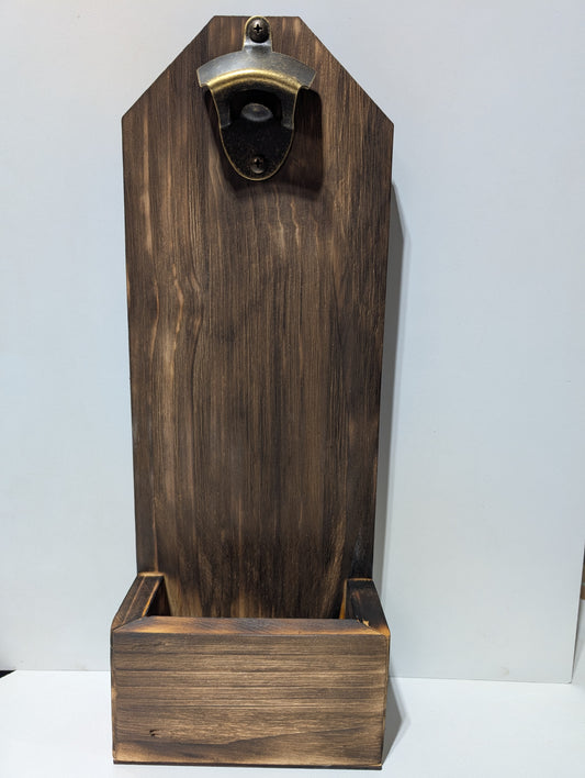 Wooden Wall Mount Bottle Openers