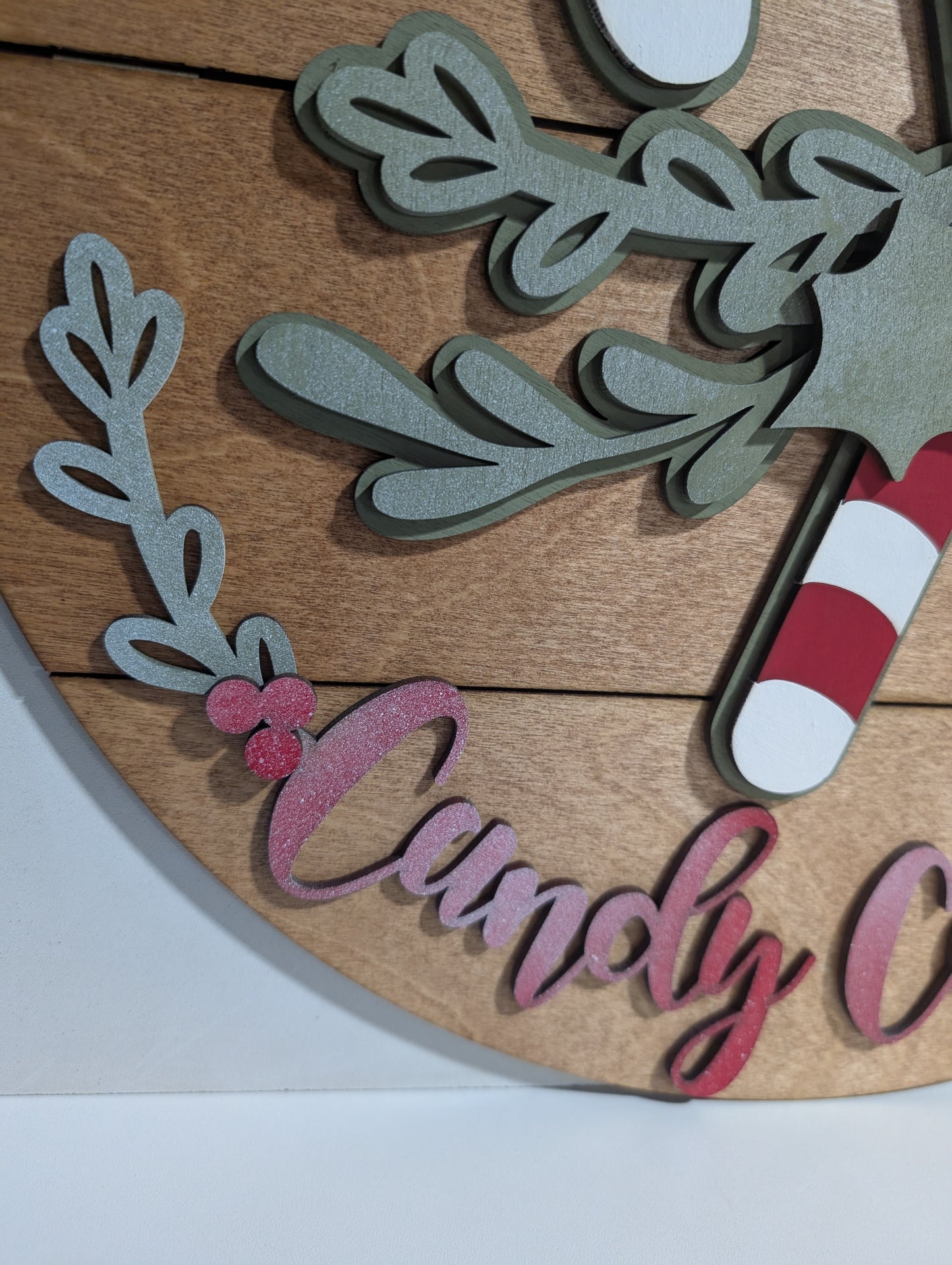 Kris Kringle Candy Cane Decor