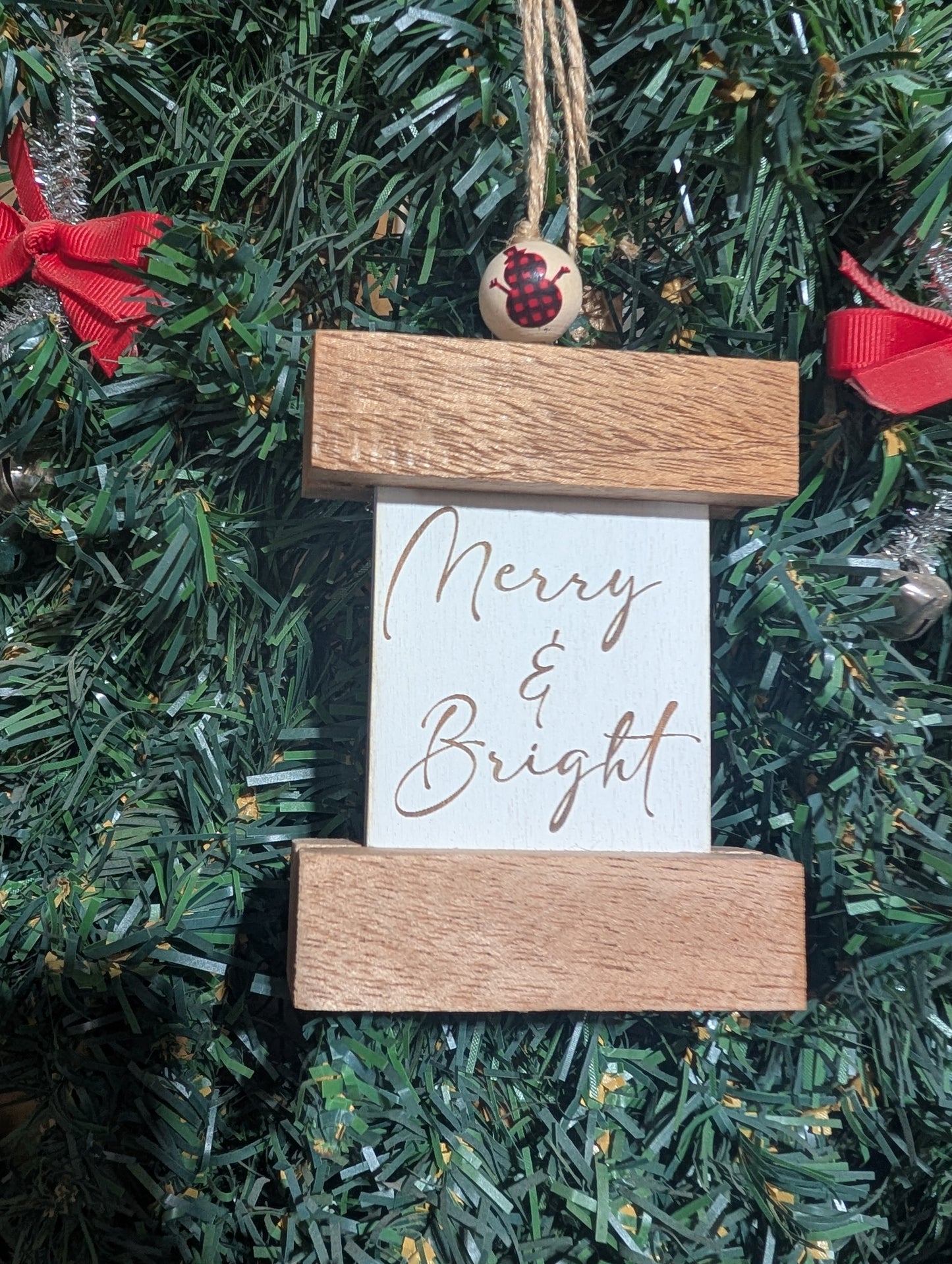 Winter Banner Ornament