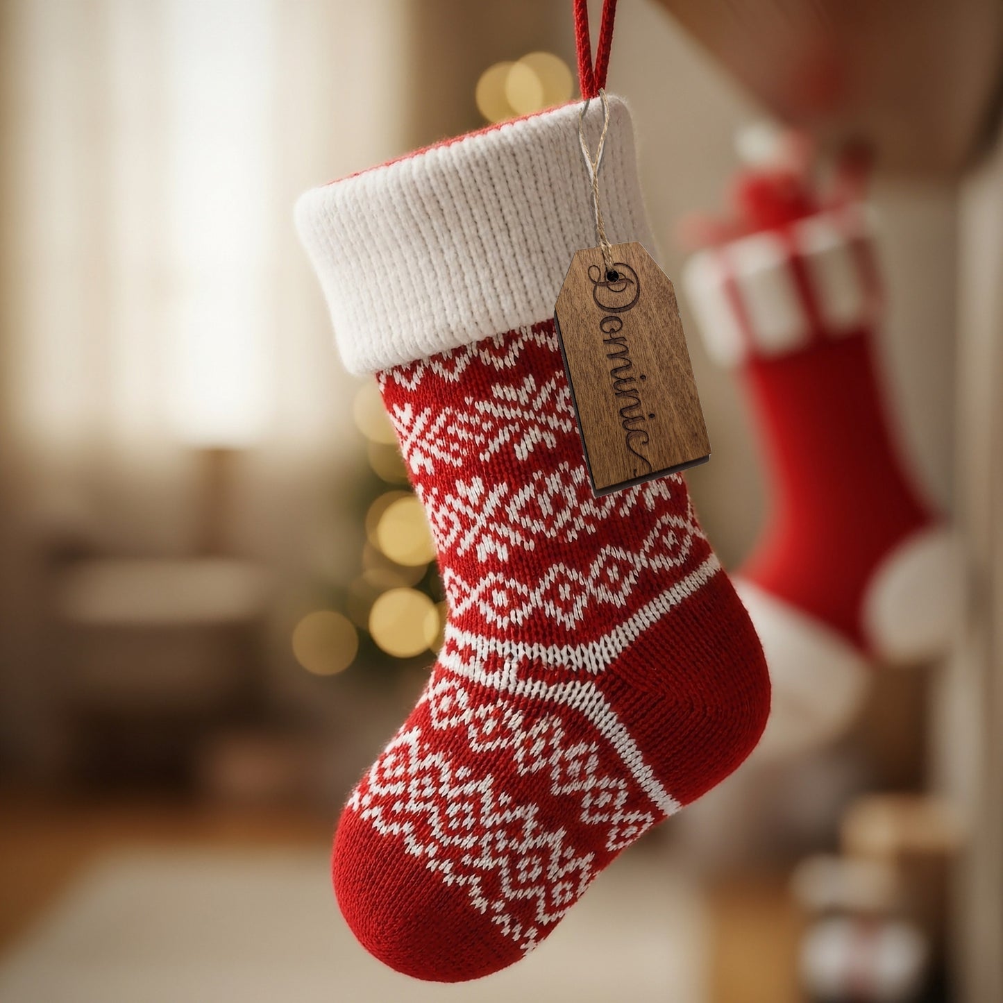 Present/Stocking Tags Set