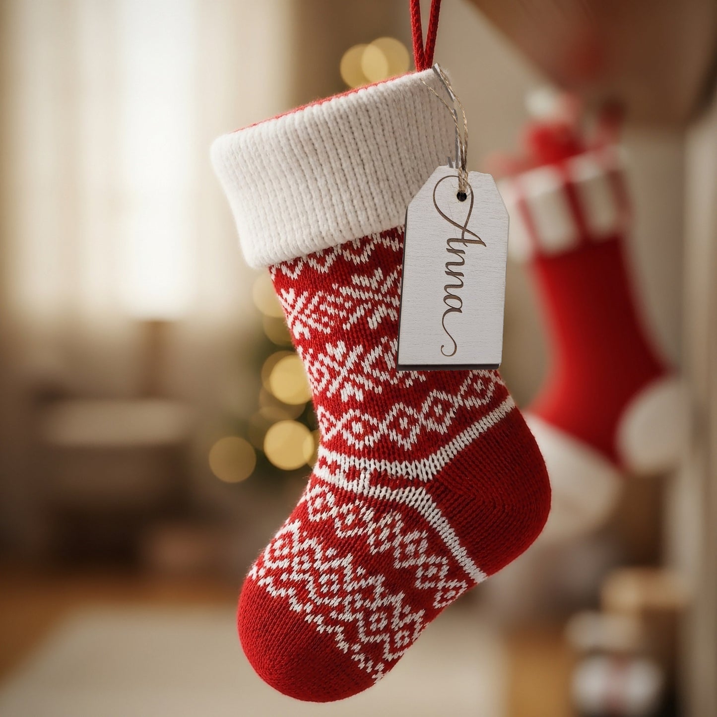 Present/Stocking Tags Set