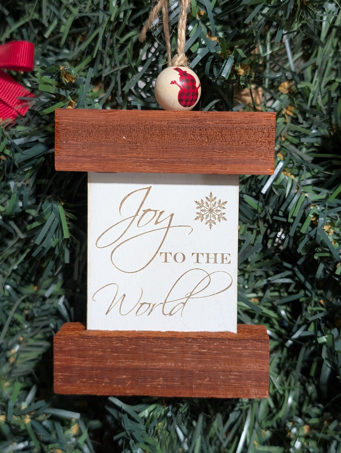 Winter Banner Ornament