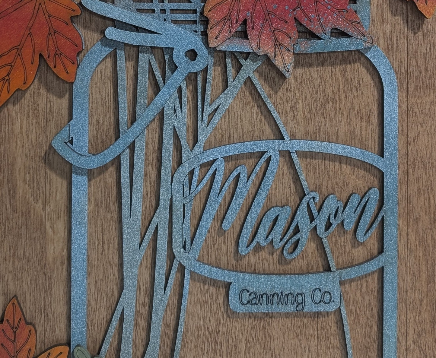 Fall Mason Jar Decor