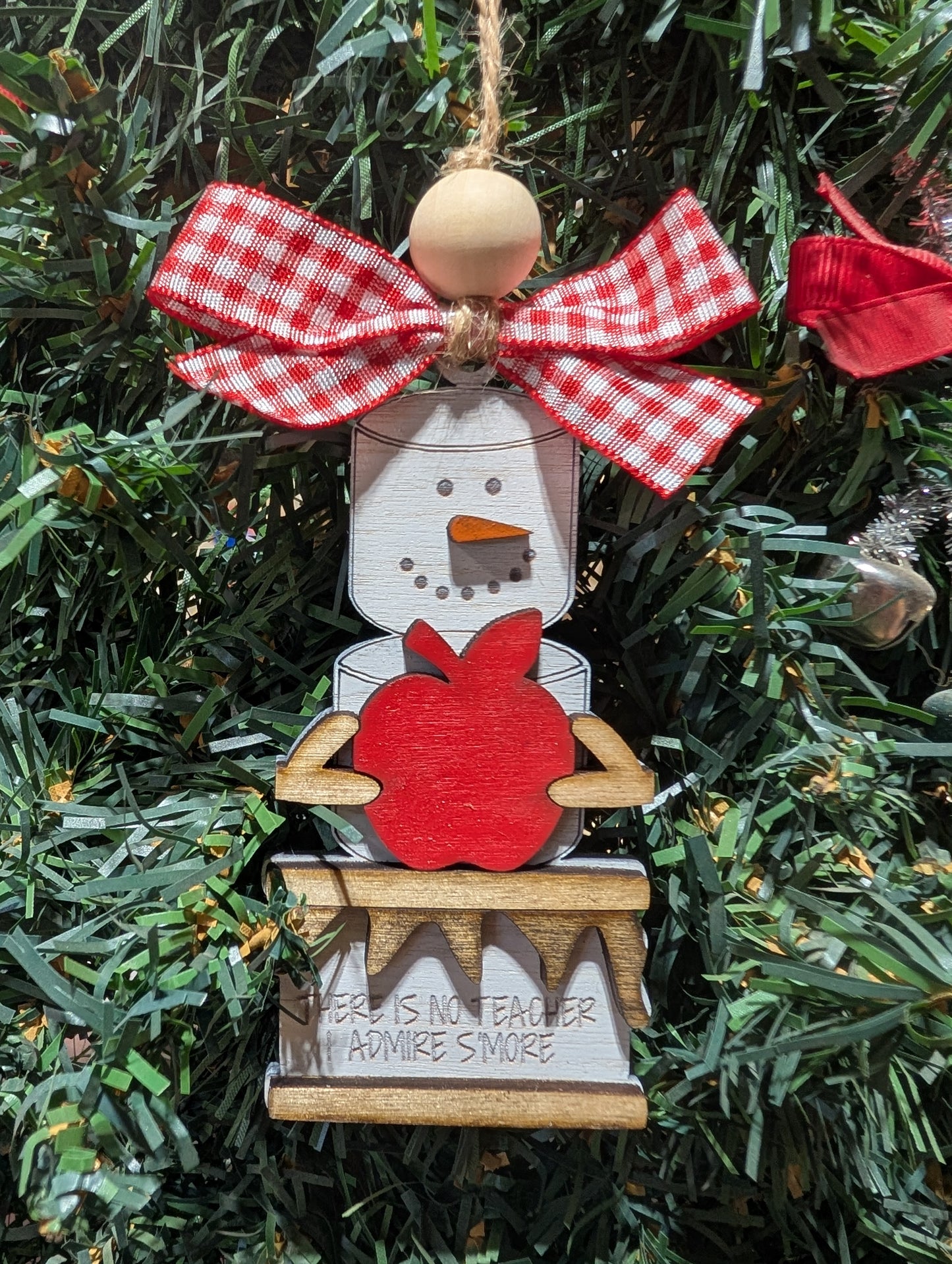 Smore's Snowman Ornament