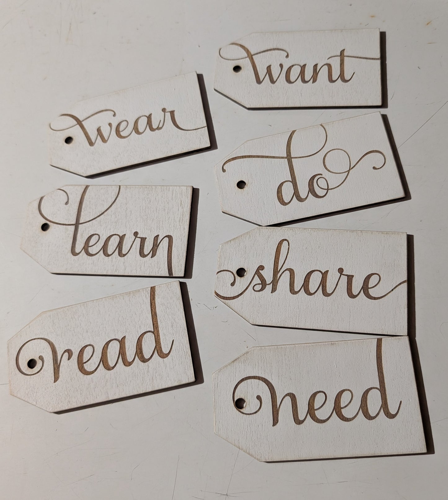 Present/Stocking Tags Set