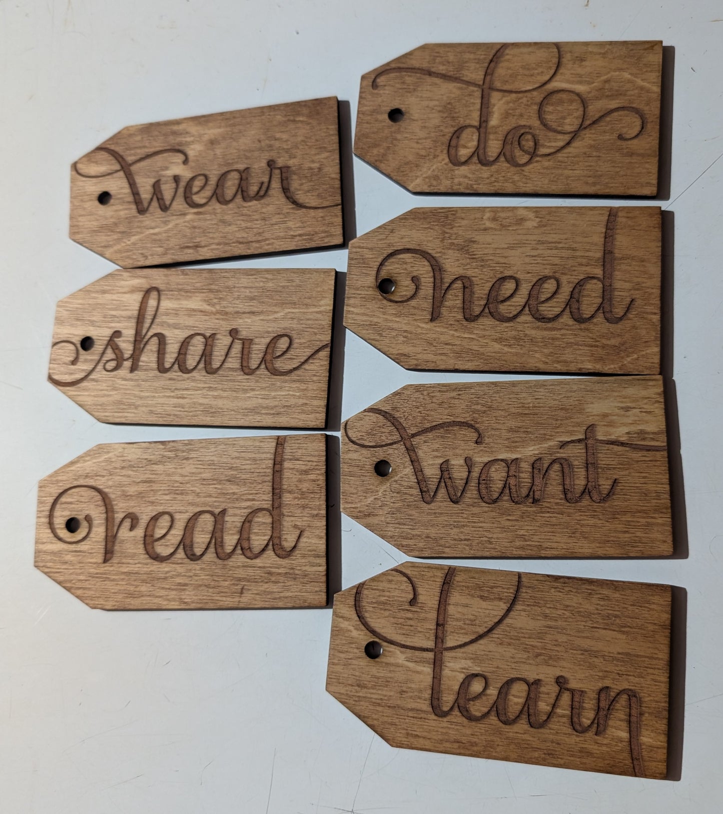 Present/Stocking Tags Set