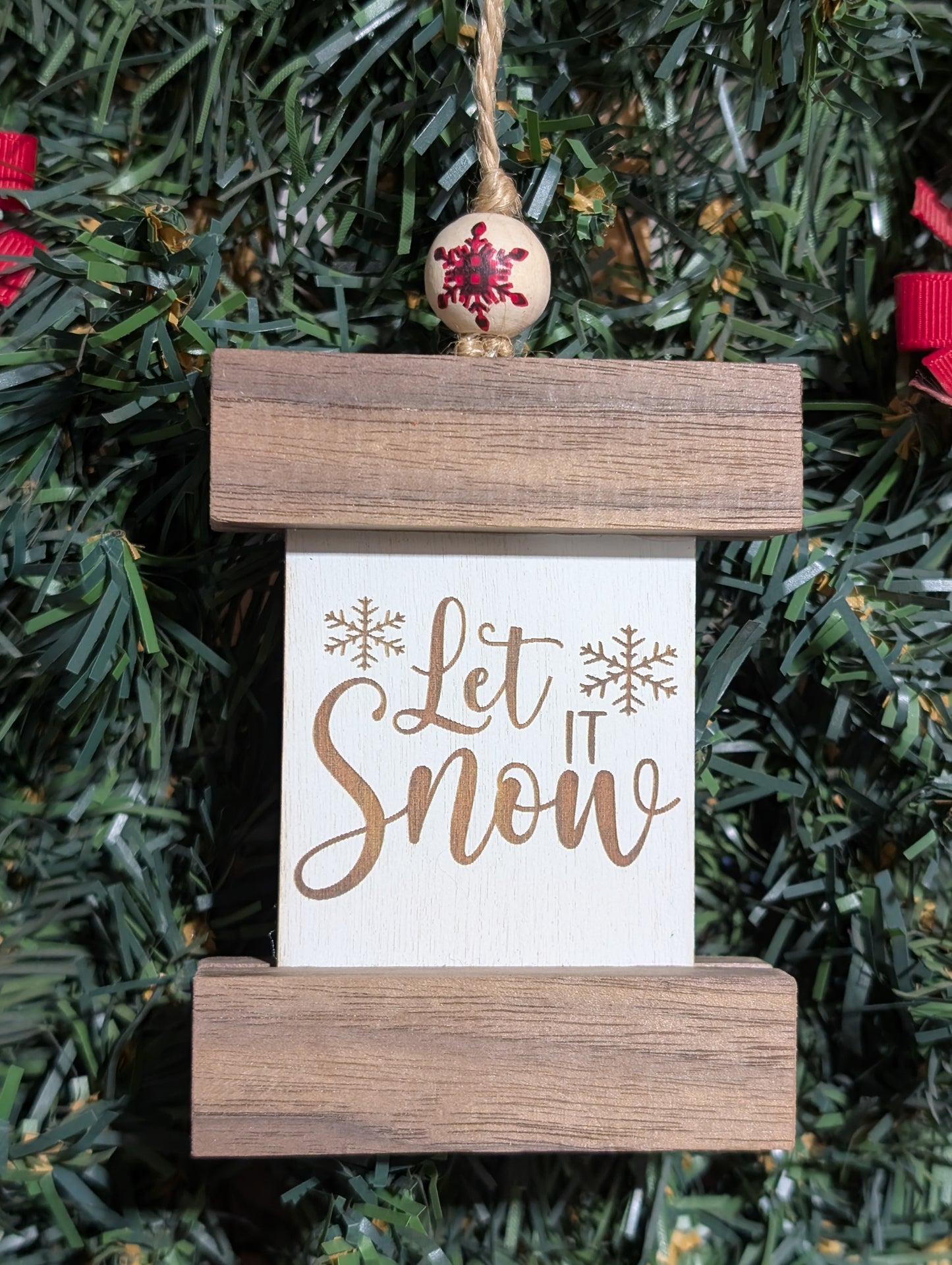 Winter Banner Ornament