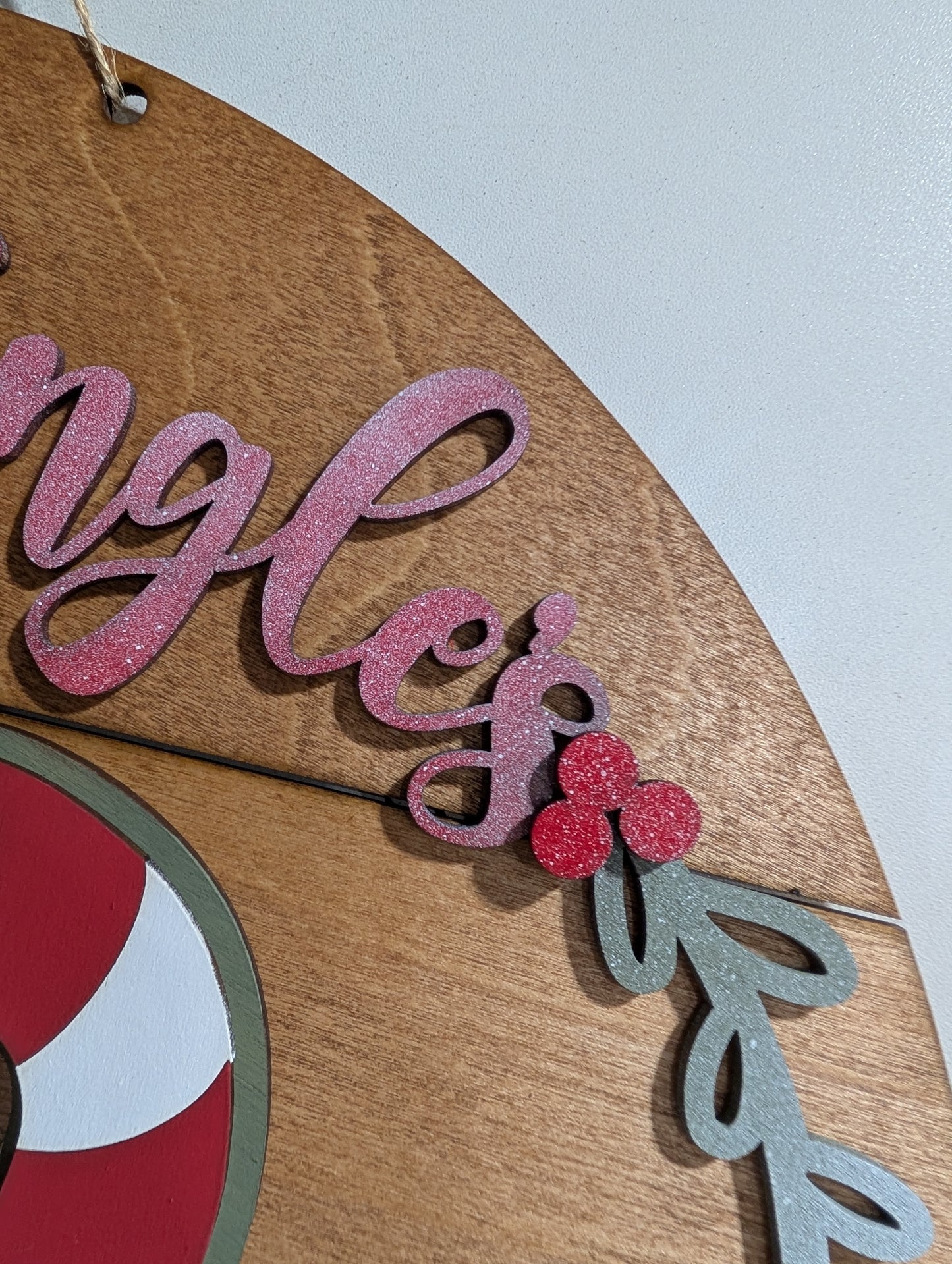 Kris Kringle Candy Cane Decor