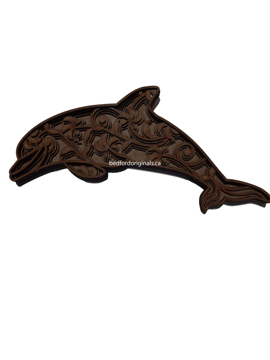 3D Wall Art - Dolphin - CLEARANCE